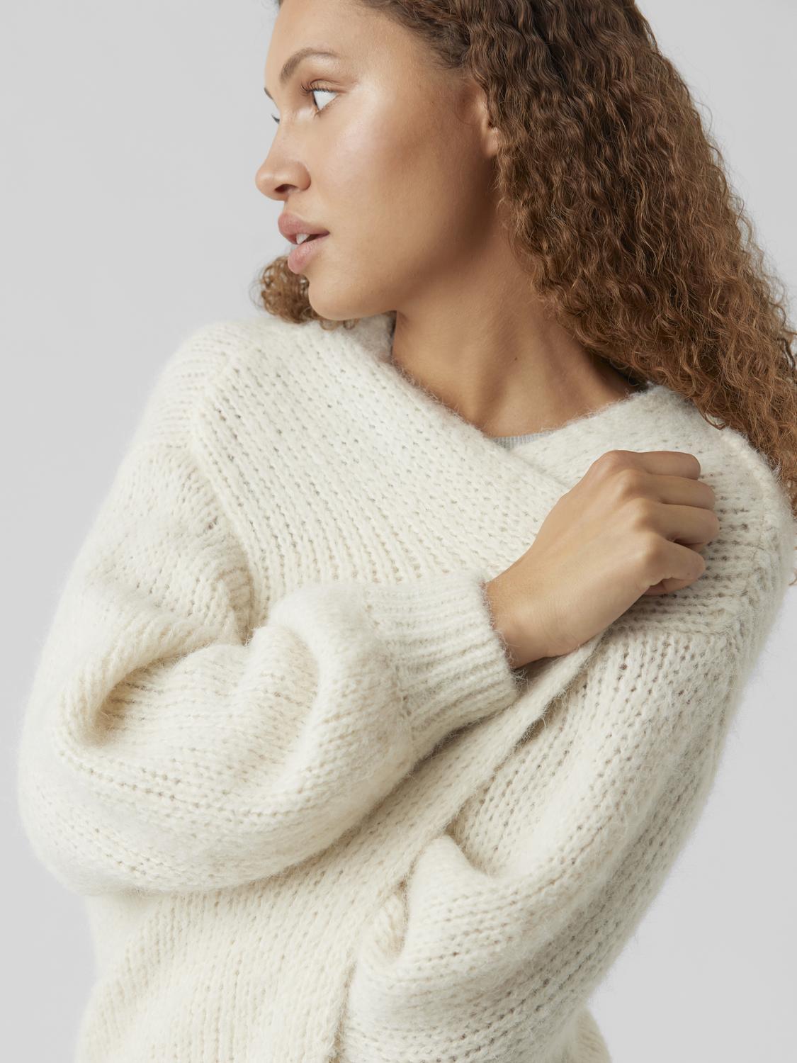 VMMAYBE Knit Cardigan - Birch - VERO MODA & VILA Bergvik